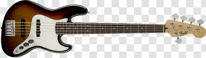Fender Precision Bass Jazz V Stratocaster Jazzmaster - Flower - Guitar Transparent PNG