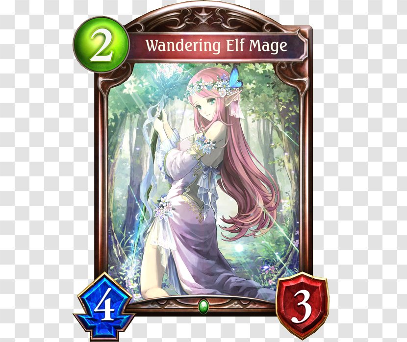 Shadowverse Elf Fairy ネクロマンシー Witch - Frame Transparent PNG