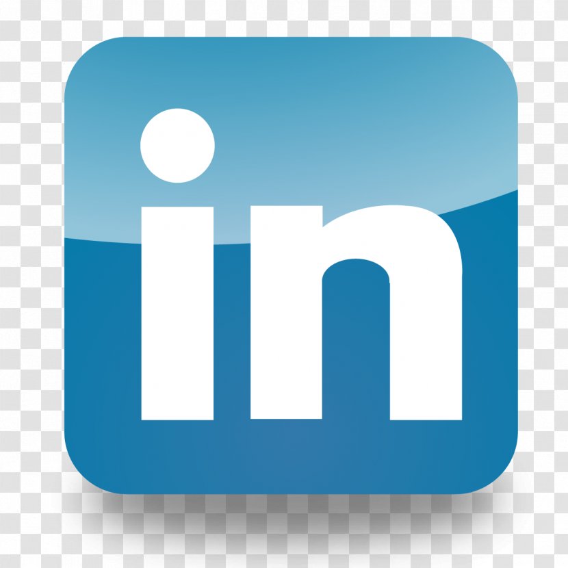 LinkedIn Logo Social Media Business Professional Network Service - Blue - STYLE Transparent PNG