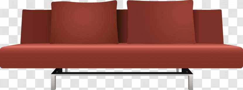 Sofa Bed Couch Painting Euclidean Vector - Stencil Transparent PNG