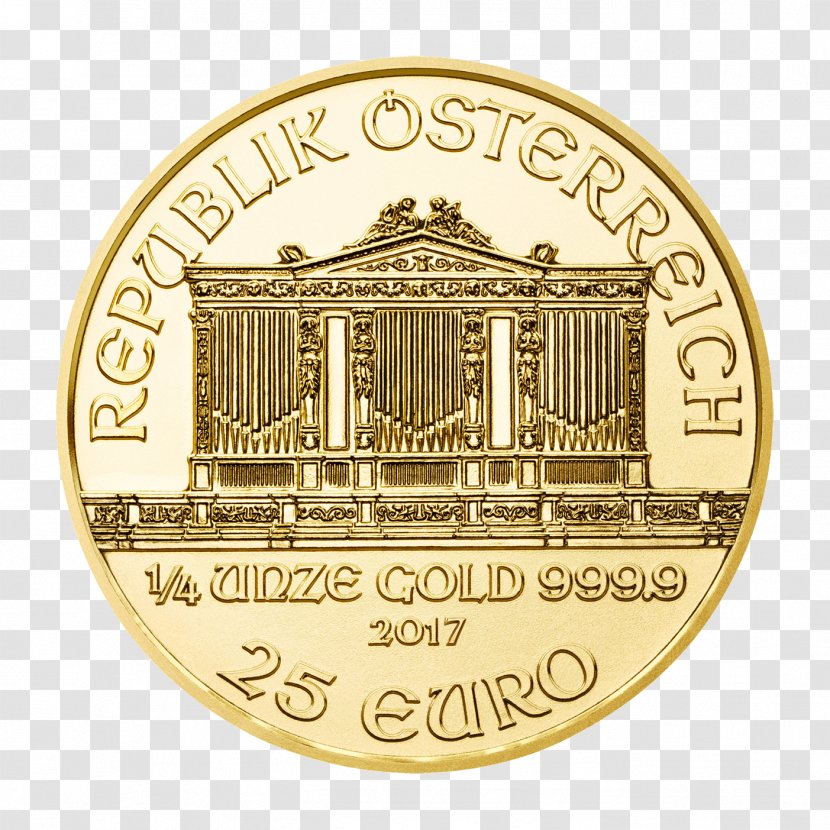 Austrian Silver Vienna Philharmonic Bullion Coin - Mint Transparent PNG
