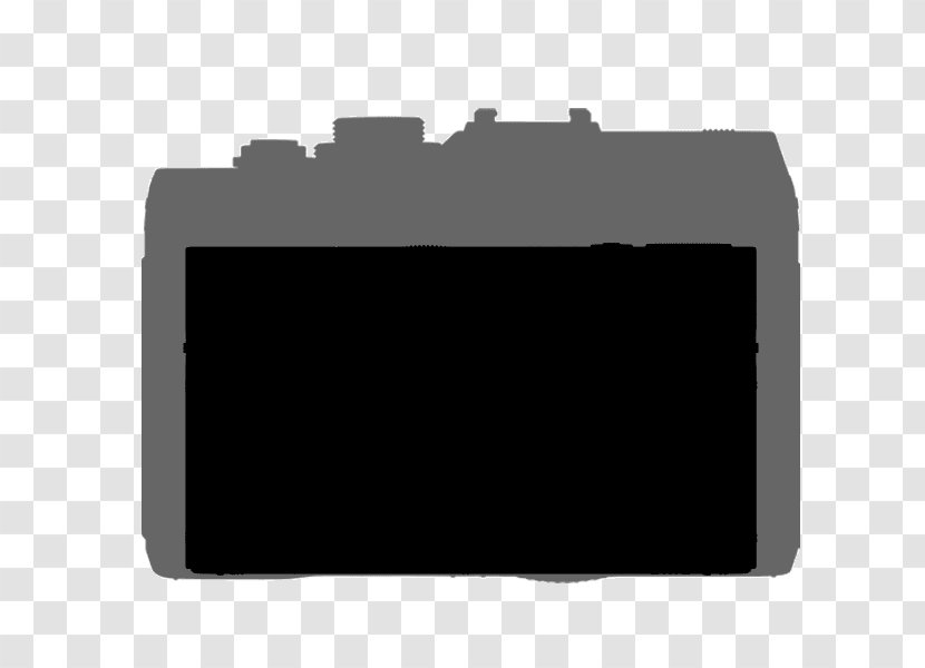 Laptop Rectangle Font - Black - Rx 100 Transparent PNG