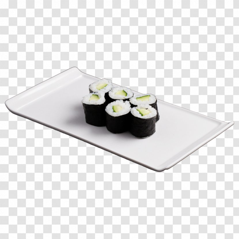 Asian Cuisine Platter Tray Rectangle - Table - Sushi Takeaway Transparent PNG