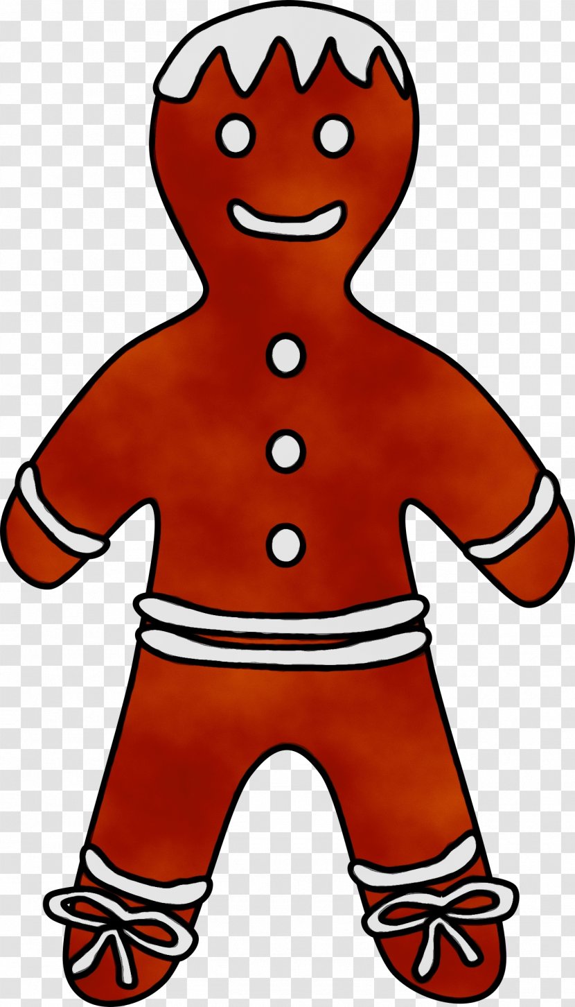 Cartoon Gingerbread Transparent PNG