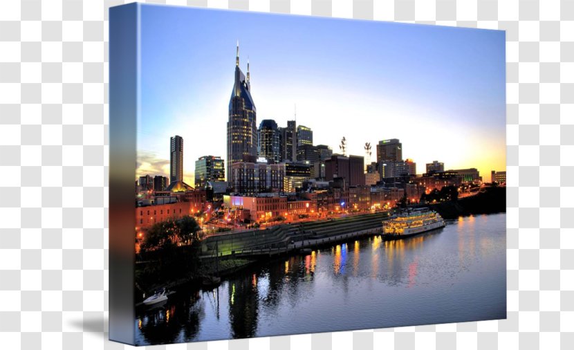 Nashville Skyline Cityscape Art Photography - Work Of Transparent PNG