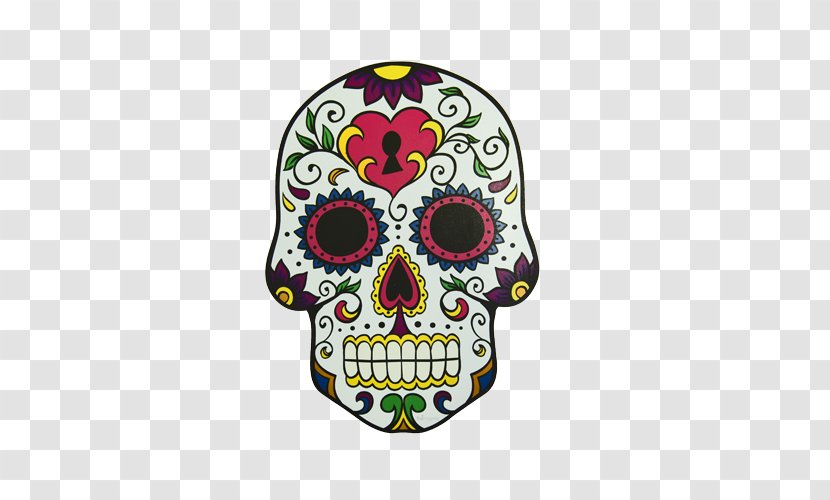 Calavera Mexican Cuisine Day Of The Dead Skull And Crossbones Transparent PNG