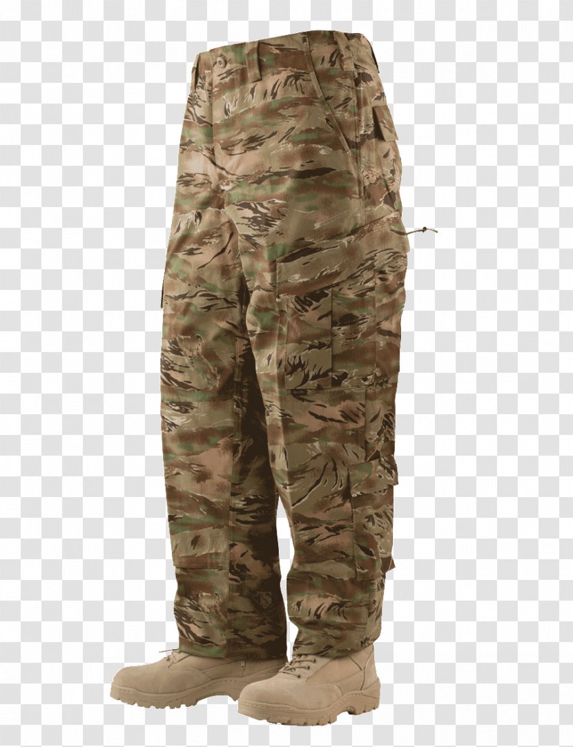 TRU-SPEC Tigerstripe Battle Dress Uniform Army Combat MultiCam - Camouflage - Military Transparent PNG