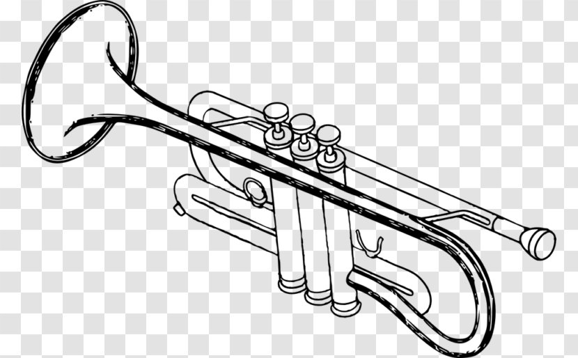 Trumpet Clip Art - Frame Transparent PNG