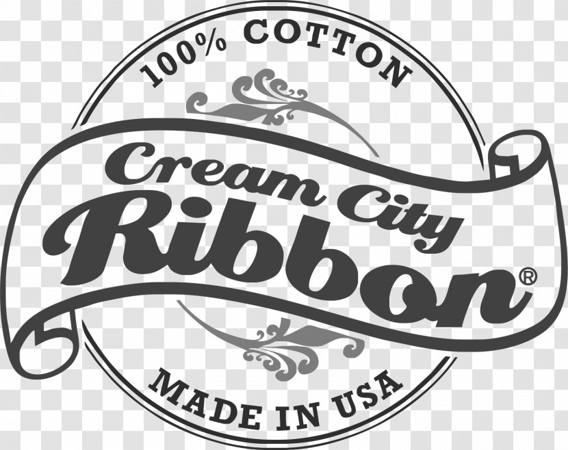 Cream City Ribbon Paper Milwaukee Vendor - Black And White Transparent PNG