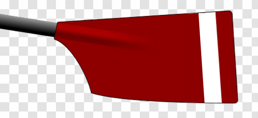 Corpus Christi College Rowing Club Boat Oar - Red Transparent PNG