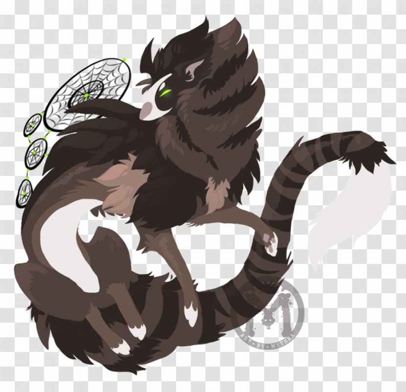 Cat Legendary Creature Dragon Mammal Carnivora - Carnivoran - Dreamcather Transparent PNG
