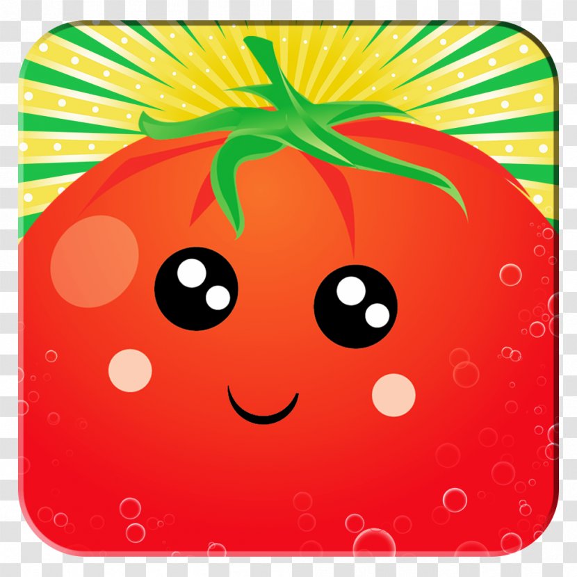 Emoticon Smiley - Smile - Tomato Transparent PNG