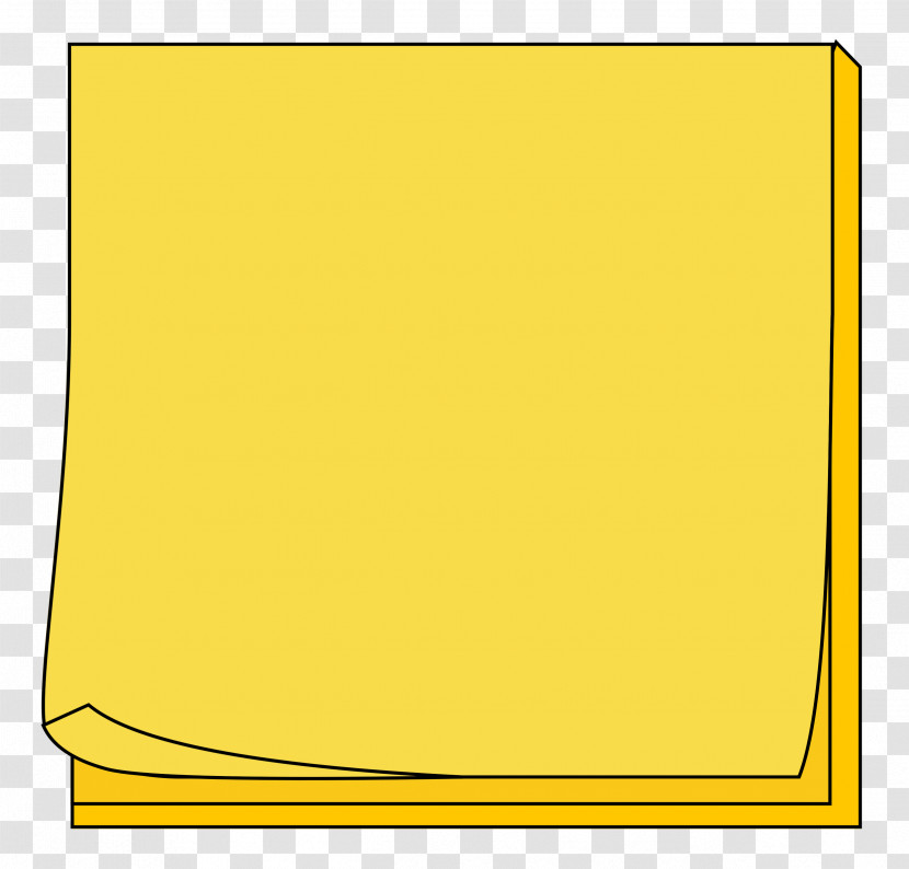 Line Font Yellow Paper Meter Transparent PNG
