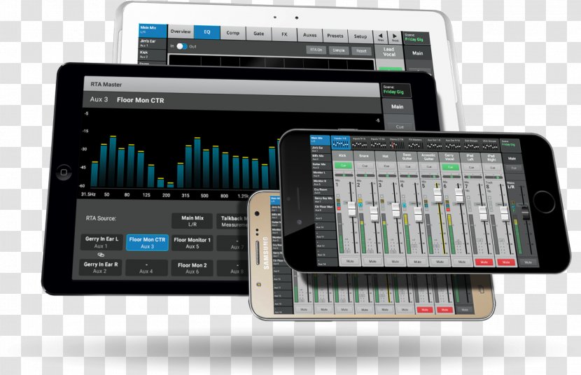 Digital Audio QSC TouchMix-30 Pro Mixing Console Mixers Touchscreen - Qsc Products - 30% Off Transparent PNG