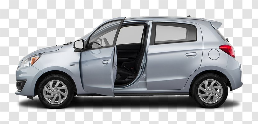 Mitsubishi Mirage Car Nissan Vehicle - Hatchback Transparent PNG