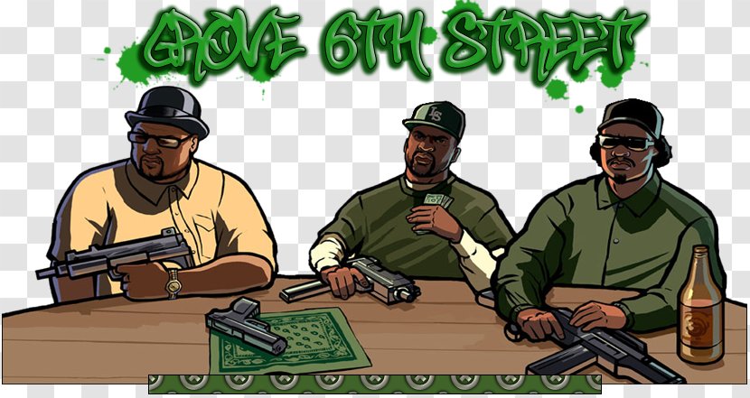 Grand Theft Auto: San Andreas Vice City Auto IV Multiplayer Midnight Club: Los Angeles - Army Men - Groove Transparent PNG