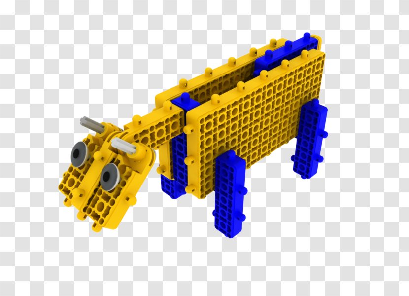 Construction Set Robot MRT 1 - Yellow - Huna Transparent PNG