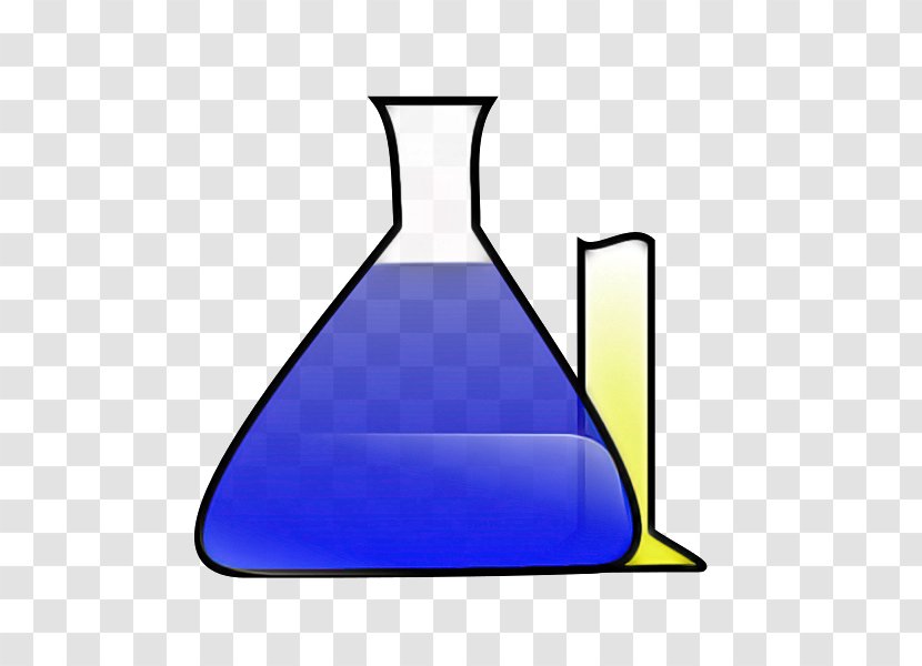 Laboratory Flask Cobalt Blue Beaker Equipment - Liquid - Chemistry Barware Transparent PNG