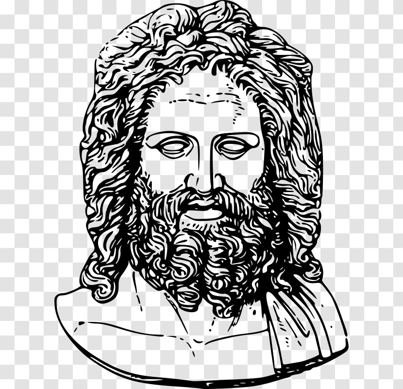 Statue Of Zeus At Olympia Hera Clip Art - Heart - Flower Transparent PNG