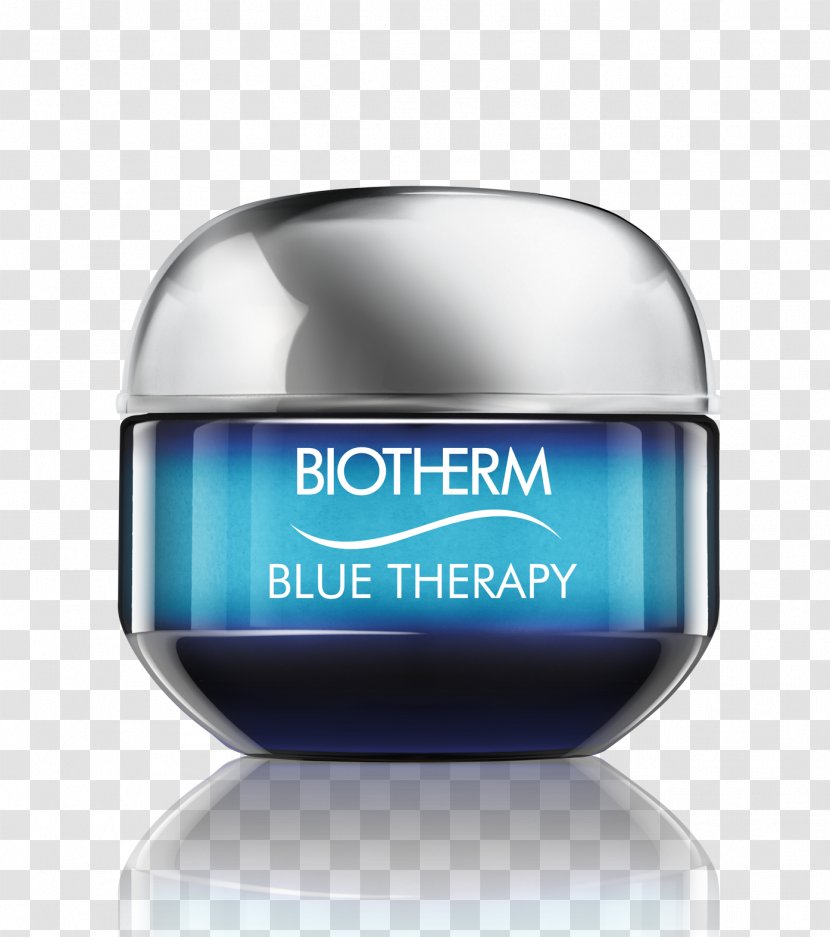Biotherm Blue Therapy Moisturizing Cream Factor De Protección Solar Skin Product Design - Beauty Transparent PNG