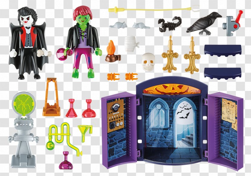 Playmobil Briefcase Frankenstein Toy Airgamboys - Brand - Haunting Transparent PNG