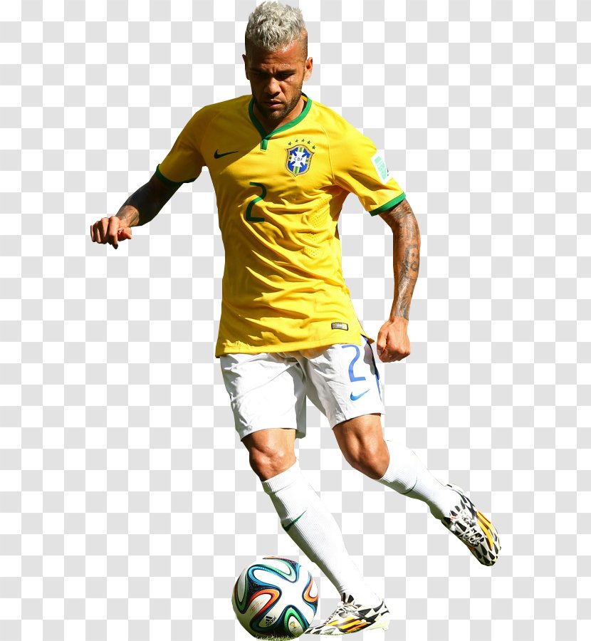 Dani Alves 2018 World Cup Paris Saint-Germain F.C. Brazil National Football Team - Sportswear Transparent PNG