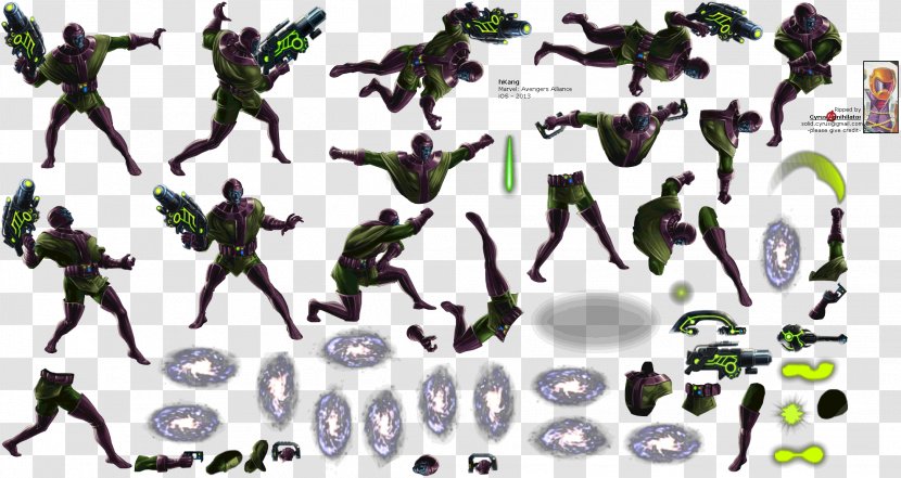 Marvel: Avengers Alliance Kang The Conqueror Abomination Character - Sprite Transparent PNG