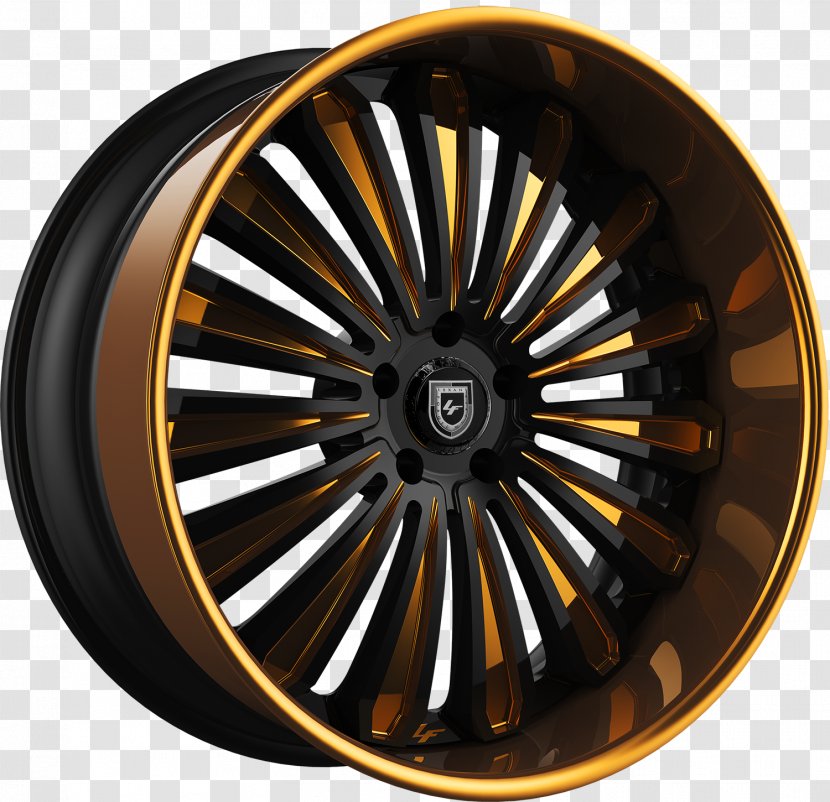 Alloy Wheel Spoke Tire - Automotive System - Design Transparent PNG