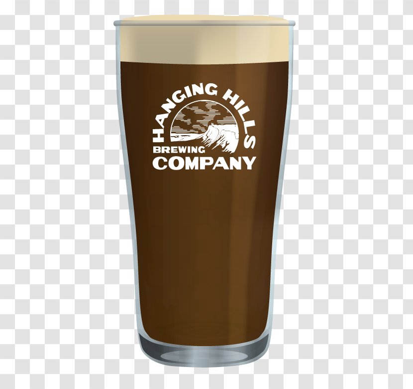 Pint Glass Beer Imperial Porter - Brewing Grains Malts - Hanging Man Transparent PNG