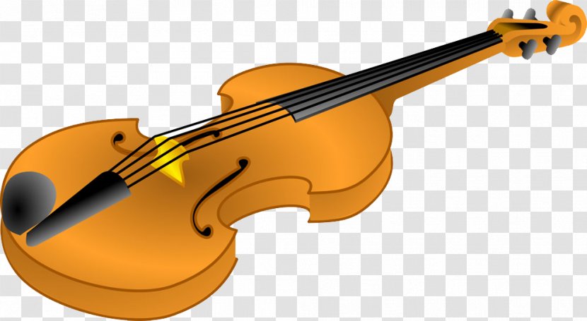 Violin Free Content Clip Art - Silhouette - Yellow Transparent PNG
