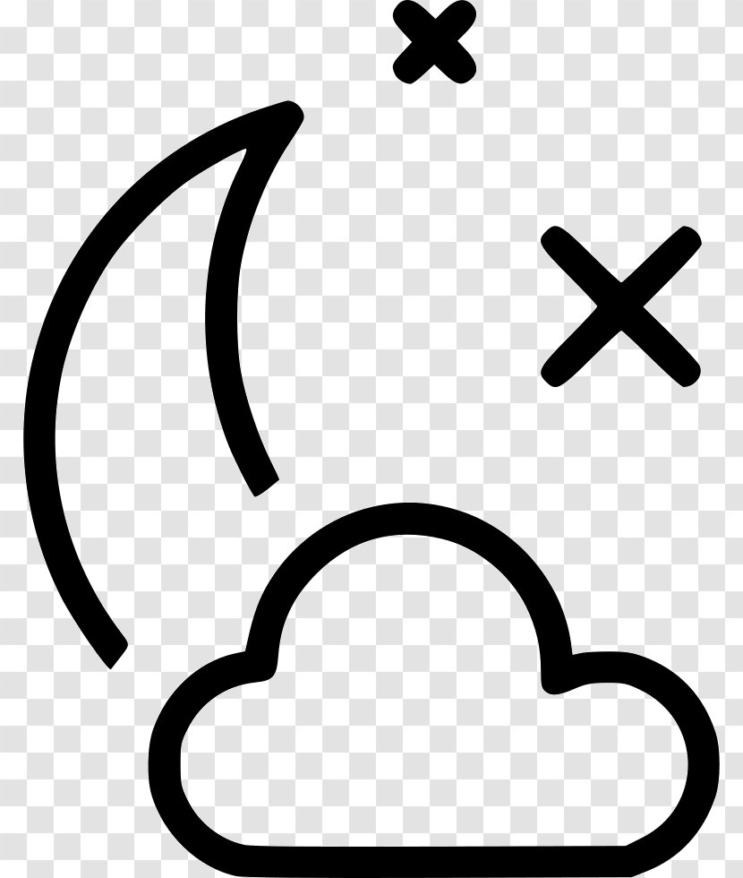 Clip Art Black Line Body Jewellery - Smile - Partly Cloudy Emoji Transparent PNG