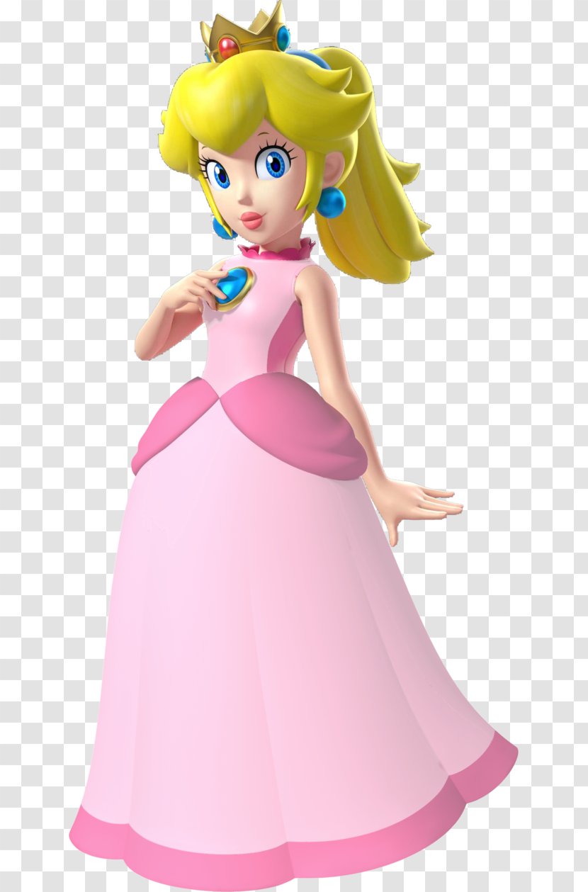 Mario Bros. Super Princess Peach Rosalina - Clipart Transparent PNG
