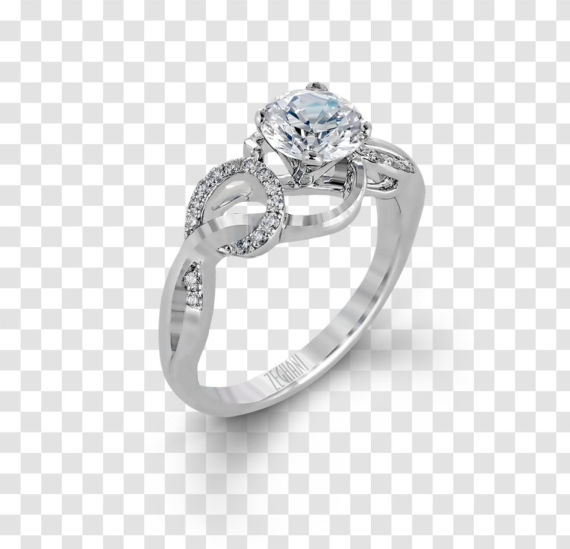 Wedding Ring Jewellery Earring Engagement - Platinum - Dresses Transparent PNG