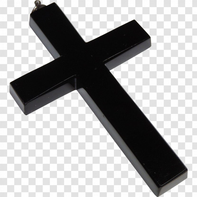 Cross Necklace Charms & Pendants Onyx Jewellery - Gemstone Transparent PNG