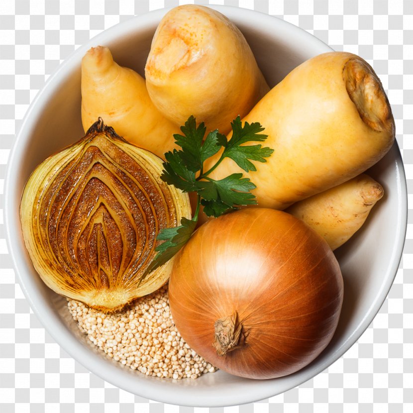 Arracacia Xanthorrhiza Onion Vegetarian Cuisine Toast Soup - Dish Transparent PNG