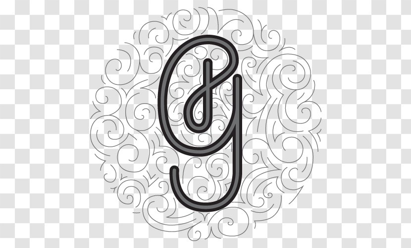 Number Line Art - Monochrome - Logo Ornament Transparent PNG