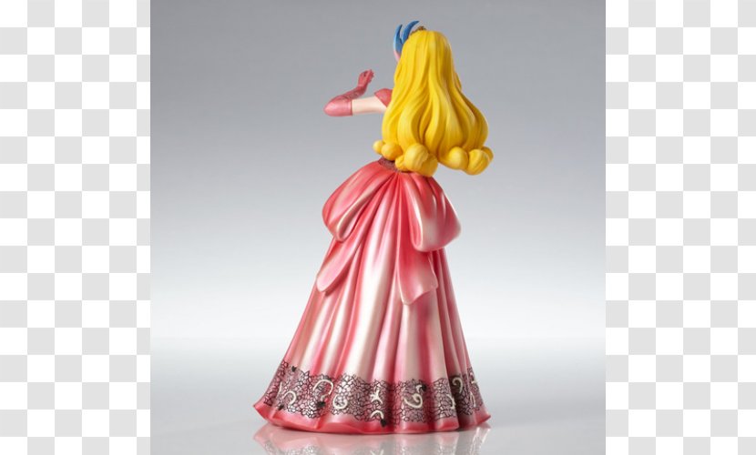 Princess Aurora Figurine Sleeping Beauty Belle Masquerade Ball - Hand-painted Villain Transparent PNG