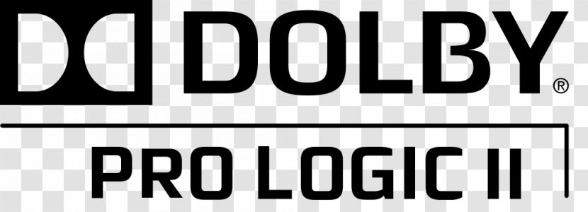 Logo Dolby Digital Surround Pro Logic II Transparent PNG