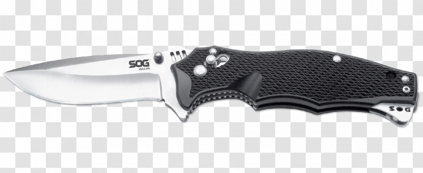 Knife SOG Specialty Knives & Tools, LLC VG-10 Blade Zytel - Cold Weapon Transparent PNG