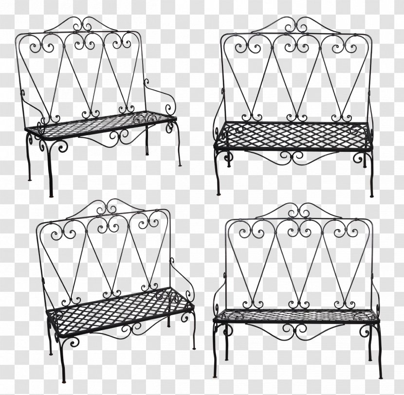 Bench Furniture Drawing Clip Art - Outdoor - BENCHES Transparent PNG