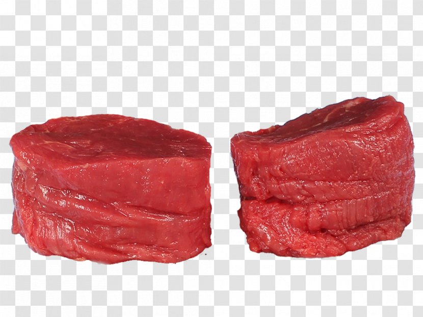 Beef Tenderloin Steak Fillet Angus Cattle - Silhouette - Meat Transparent PNG