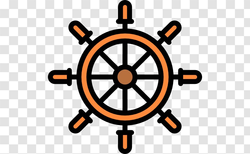 Ship's Wheel Clip Art - Rudder - Ship Transparent PNG