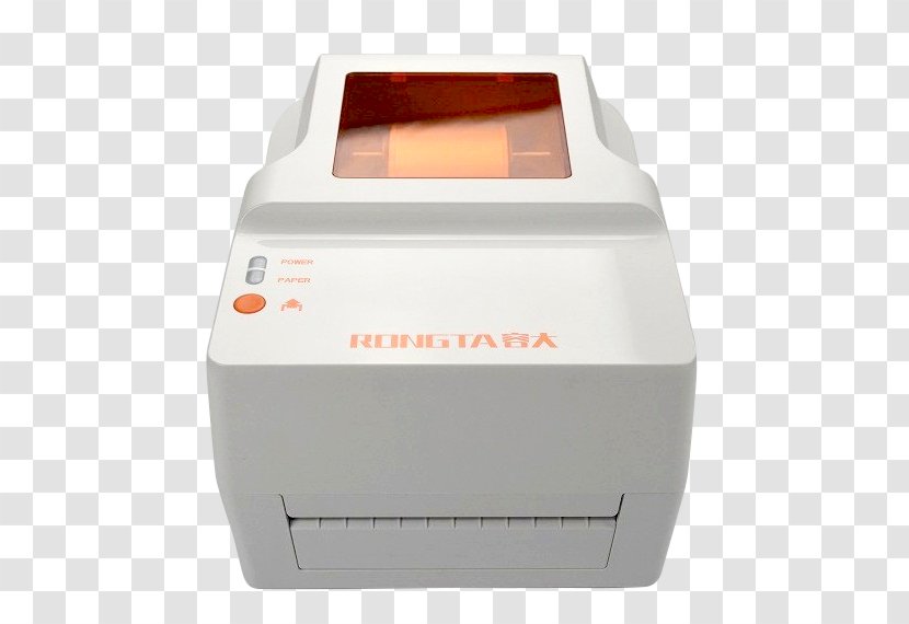 Laser Printing Barcode Printer - Electronic Device Transparent PNG