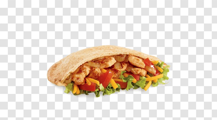 Pita Fajita Fast Food Cheeseburger Chicken Sandwich - Shawarma - Burger King Transparent PNG