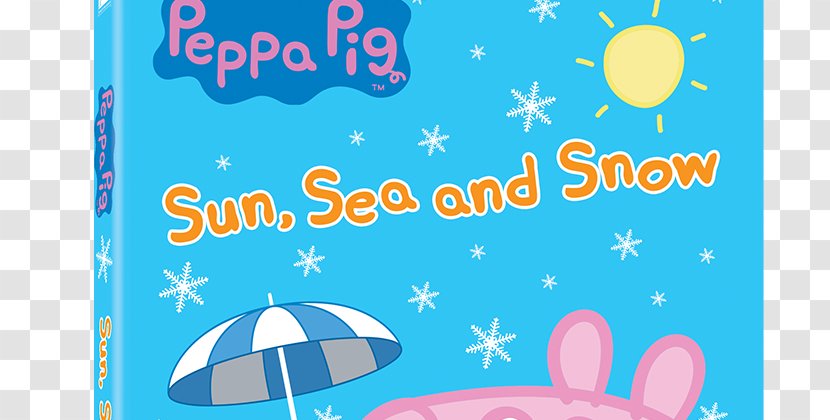 Daddy Pig Blu-ray Disc Sun, Sea & Snow DVD Child - Blue - National Day Of Prayer Transparent PNG