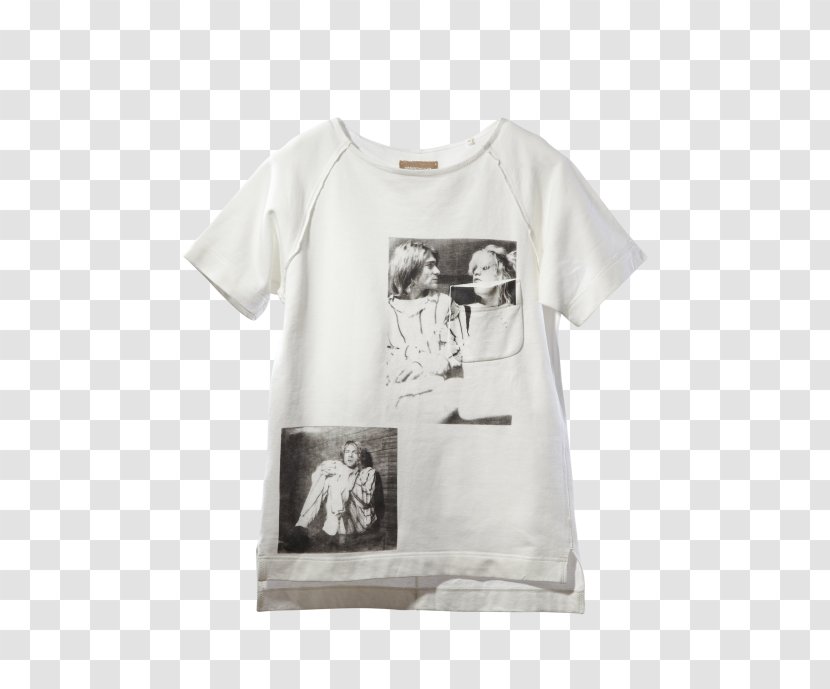 T-shirt Sleeve Neck Font - Kurt Cobain Transparent PNG
