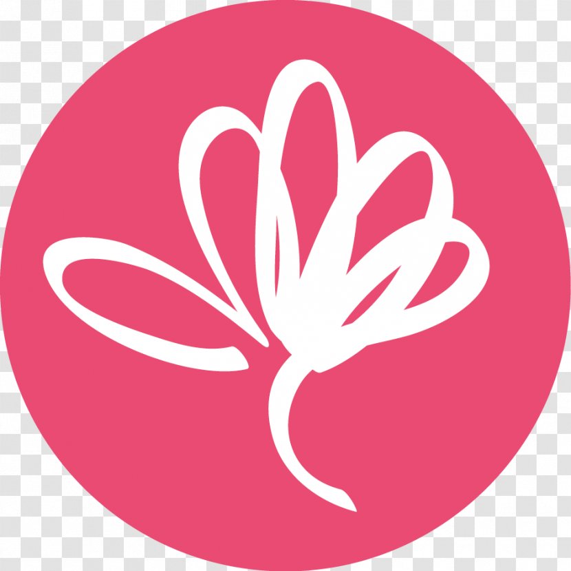 Clip Art Logo Pink M Flowering Plant Plants - Buttun Ornament Transparent PNG