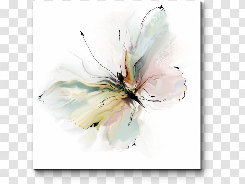 Watercolor Painting Drawing Photography Canvas - Flowering Plant Transparent PNG