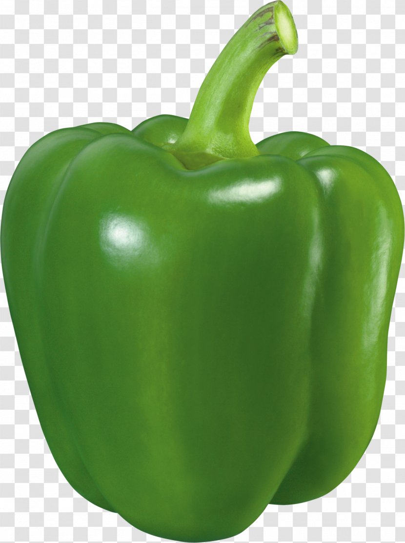 Bell Pepper Chili Yellow Bean Salad Vegetable - Green - Image Transparent PNG