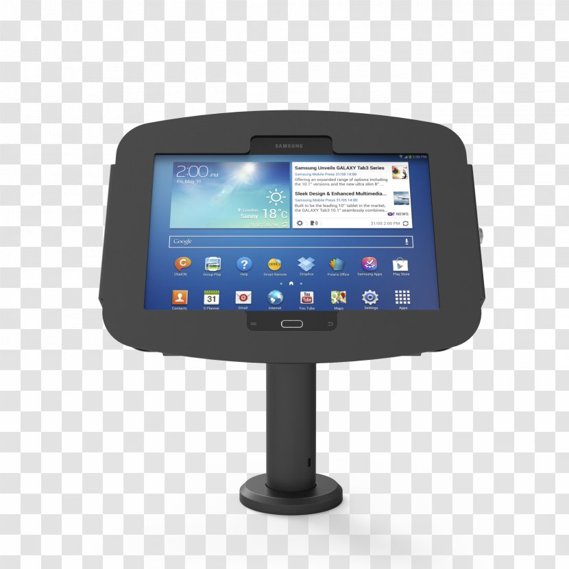 Display Device Samsung Galaxy Tab A 9.7 IPad Pro (12.9-inch) (2nd Generation) Internet Tablet Kiosk - Maclocks - Appadvice Transparent PNG